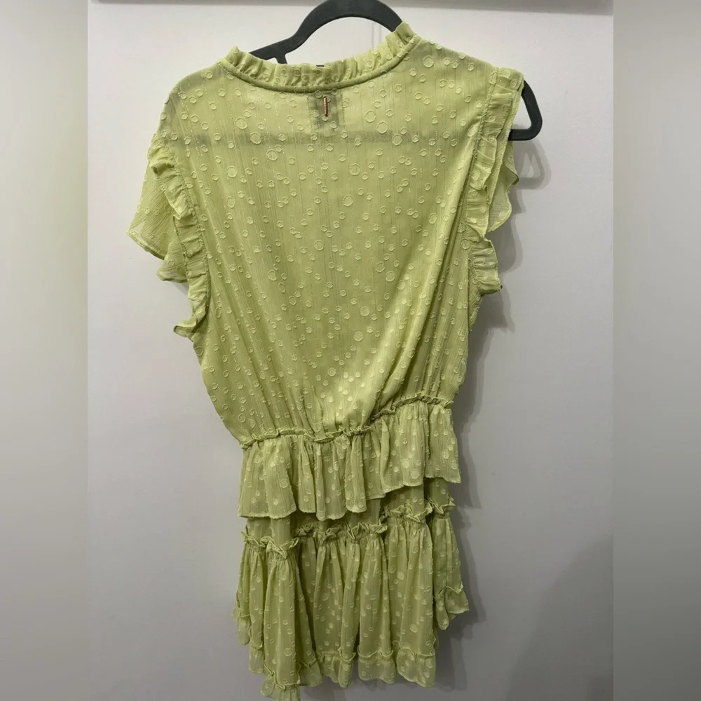 Misa Los Angeles Medium Lilian Honey Dress. 💚⚡️ - Picture 6 of 8